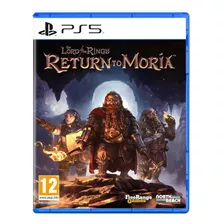 The Lord Of The Rings: Return To Moria Ps5 M. Física - Novo