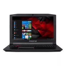 Notebookgamer Acer Predator Helios 300 Ph315-51 Negra 15.6 , Intel Core I7 8750h 16gb De Ram 256gb Ssd, Nvidia Geforce Gtx 1060 144 Hz 1920x1080px Windows 10 Home