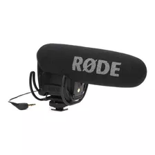 Micrófono Rode Videomic Pro Condensador Supercardioide Color Negro