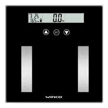 Balanza Digital Personal De Baño Peso Vidrio Led Winco W7002