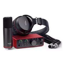 Kit Interface De Audio Focusrite Scarlett Solo Studio Pack 