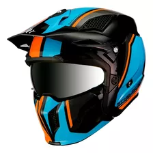 Casco Mt Streetfighter Sv Twin Nrj Bri