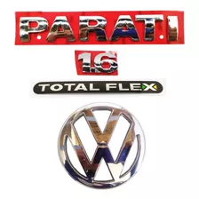 Emblemas Parati 1.6 Flex + Vw Grade - G4 Geração 4 - 06 À 13