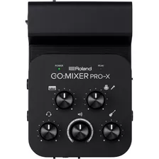 Mixer Interface Áudio Celular Pc Live Roland Go Mixer Pro-x