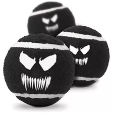 Pelota De Tenis Perros Icono De Venom Grises, Blancos Y...