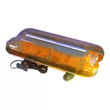 Barral Luces Led Corto Ambar Camion Auxilio