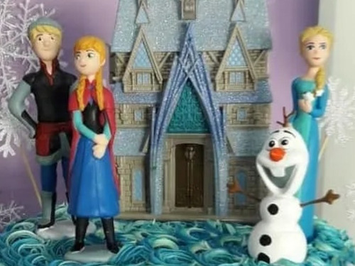 Frozen, Ana, Elsa, Olaf Y Christoph En Masa Flexible 