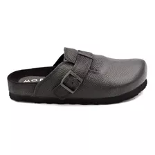 Zuecos Mujer De Cuero Vacuno Sueco Comodos Mule Zapato 10jo