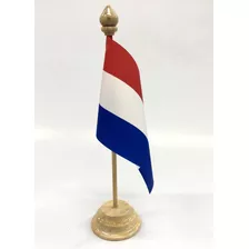 Bandeira Da Holanda De Mesa - 19 Cm