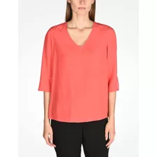 Remera Manga 3/4 Armani Exchange Coral Blusa