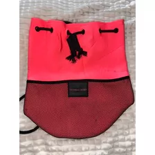 Bolsa Morral Victoria Secret Pink Neopreno Rosa Maleta Mujer