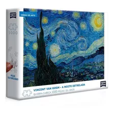 Quebra-cabeça Vincent Van Gogh - A Noite Estrelada 1000pcs