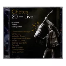 Chetes 20 Live Disco Cd + Dvd 