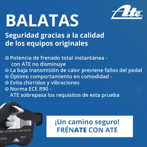 Balatas Delanteras Ate Original Audi A5 Tfsi 2.0t 2019 Foto 3