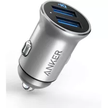 Mini Carregador Veicular Anker Power Compatível iPhone 