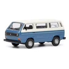  Vw T3 Bus, Blue/white 1/64modelo Metálico Disponible Ya