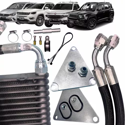 Terceira imagem para pesquisa de kit trocador de calor fiat toro