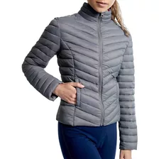 Ropa Abrigadora Chamarra Holly Land 1022 Gris Humo