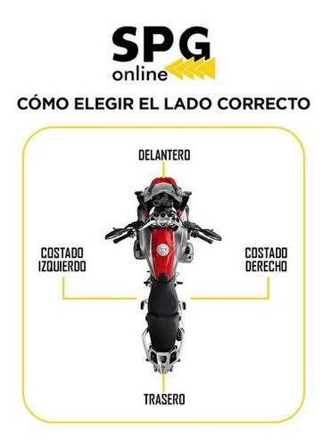 Juego De Espejos Caf Racer Para Moto Universal Cromado Foto 5