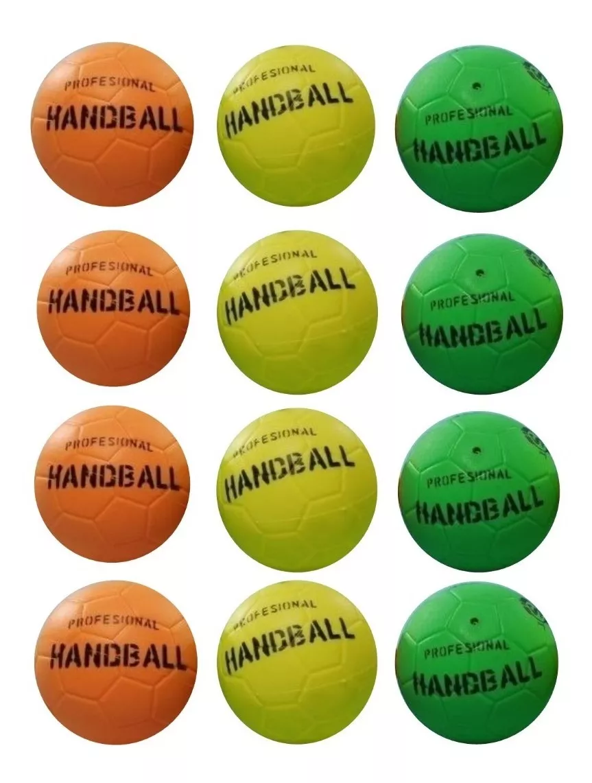 Pelota De Handball Pvc N°1 X 12 Unidades