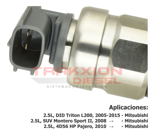 Inyector Diesel Original Denso Para L200 Mitsubishi 1465a041 Foto 6