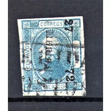 Mexico 1872 Sc 82 12c Wmk 150 Papel Sellado Usado Merida
