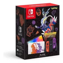 Nintendo Switch Oled Pokémon Escarlata Y Violeta