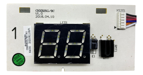 Placa Display Receptora Ar Condicionado Philco Pac9000tfm9