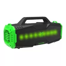 Parlante Bluetooth Portatil Panter Verde Pbb03 