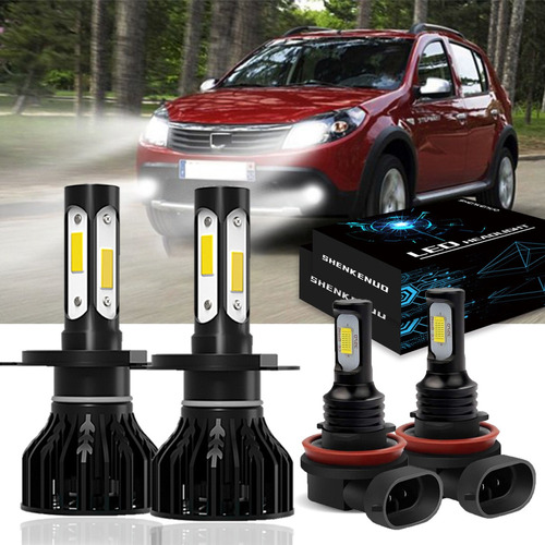 Kit De Luces Led 9003 H4 H11 Renault Sandero 2017 Renault 8