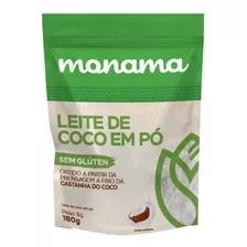 Leite De Coco Em Pó Monama 180g