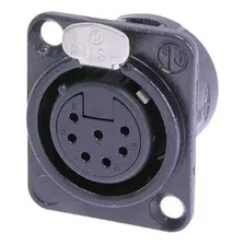 Conector Chasis H 7 Polos Neutrik Nc7fp-l-b-1