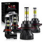 Kit Faros Luz Led H13 14000lm Para Dodge Haz Alta/baja Dodge Nitro