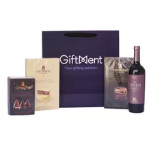 Caja De Regalo Alfajores Cachafaz - La Linda Malbec