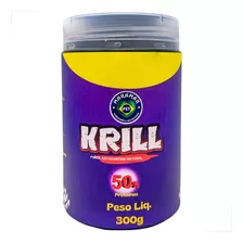 Ração Peixe Farinha De Krill 50% Com Probiótico 300g Maramar