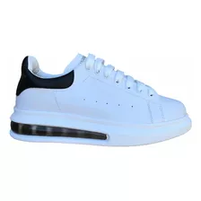 Zapatillas Alexander Mc Con Camara De Aire Urbanas Blancas