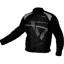 Campera Moto Vertigo Fluor/gris - Portalvendedor