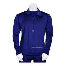 Conjunto Primera Piel Azul Marino Polar Grillado