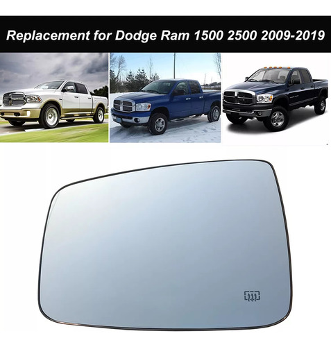 Espejo Retrovisor 1500 2500 2009-2019 Dodge Ram Izquierdo Foto 6
