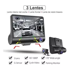 Cámara Para Carro Dvr 3 En 1 Full Hd 1080p Dual Cam Dvr Car