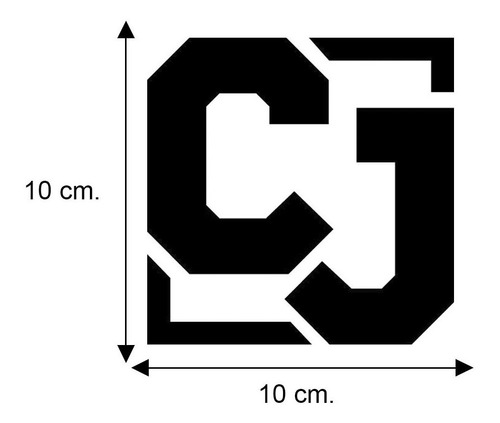Par Calcomanias Logo Jeep Wrangler Cj Foto 2
