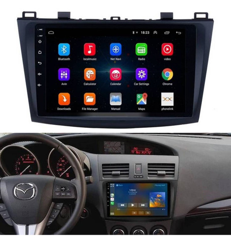 Radio Android Mazda 3 All New Carplay Oled 4k 13.1 Pink Foto 2