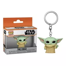 Chaveiro Baby Yoda / Grogu Star Wars Funko Pocket Pop!