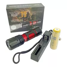 Lanterna Recarregável Profissional Pequena Led T9 Forte