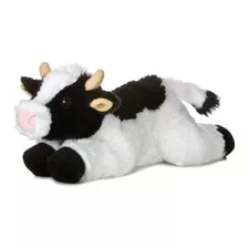 Peluche Vaca Vaquita Lechera 30 Cm Suave Aurora 31430