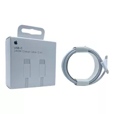 Cable De Carga Usb-c 240 W 2 Metros Compatible Con iPhone 15