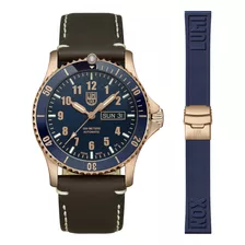 Reloj Pulsera Luminox Hombre Edición Limitada Xs.0923.set Color De La Correa Azul