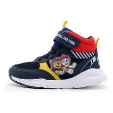 Tenis Original Paw Patrol Tipo Bota Con Luces Para Niño