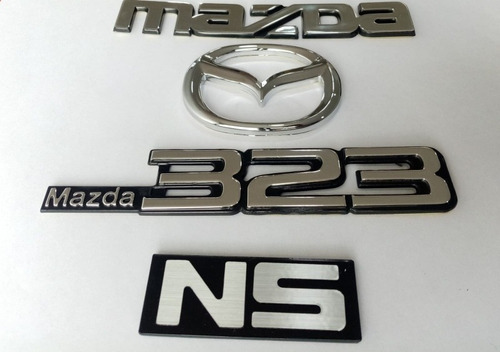 Emblemas Traseros Mazda 323 Nsautoadhesivos.  Foto 4