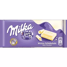 Chocolate Milka White Branco Importado 100g